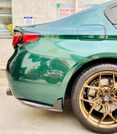 BMW M5C M5 F90 2018 2019 2020 2021 2022 2023 2024 & 5 Series M550 540 G30 2017 2018 2019 2020 2021 2022 2023 (Fits both Pre-LCI & LCI) with Aftermarket Parts - Rear Canards Carbon Fiber from Geex Village